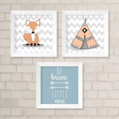 Kit de Quadros Raposinha