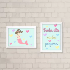 Kit de Quadros Sereia
