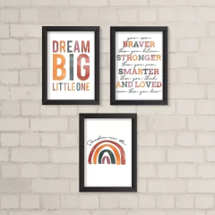 Kit de Quadros Dream Big Little One - comprar online
