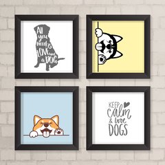 Kit de Quadros Cachorros - comprar online