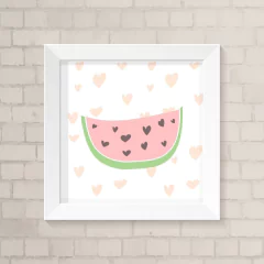 Quadro Infantil Melancia
