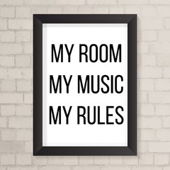 Quadro Infantil My Room - comprar online