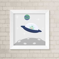 Quadro Infantil Disco Voador