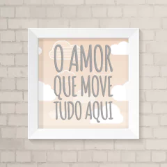 Quadro Infantil Amor