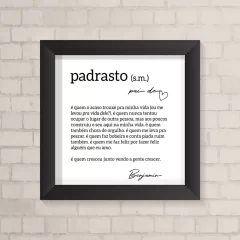 Quadro Infantil Padrasto - comprar online