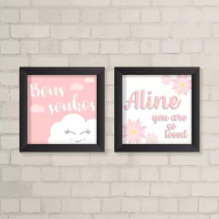 Kit de Quadros Bons Sonhos - comprar online