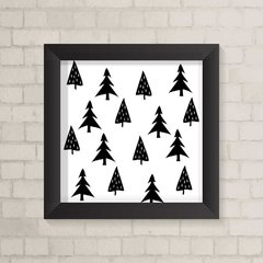 Quadro Infantil Pinheiros - comprar online