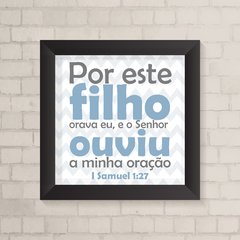 Quadro Infantil Por esse Filho - comprar online