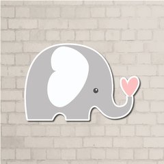 Plaquinha Elefante