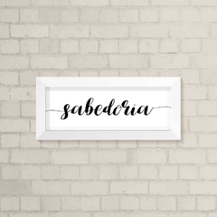 Quadro Casa Sabedoria