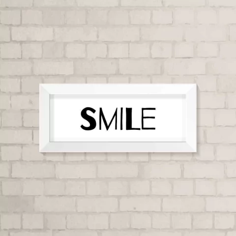Quadro Infantil Smile