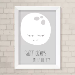 Quadro Infantil Sweet Dreams Boy