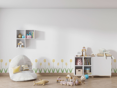 Adesivos Jardim de Tulipas Amarelo - Atelier 508
