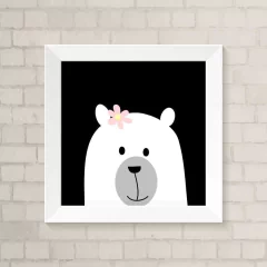 Quadro Infantil Ursinha