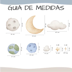 Adesivos Ursinho Astronauta Aquarela - Atelier 508