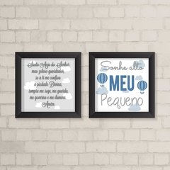 Kit de Quadros Oração Menino - comprar online