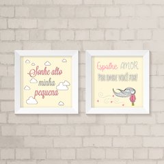 Kit de Quadros Espalhe Amor