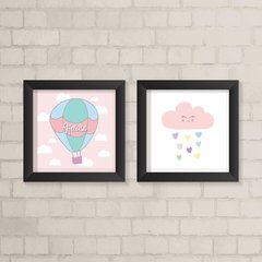 Kit de Quadros Balão e Nuvem - comprar online