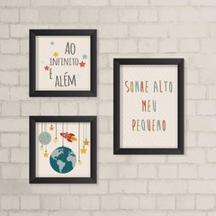 Kit de Quadros Ao Infinito e Além - comprar online