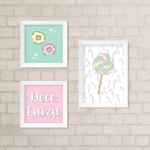 Kit de Quadros Doce