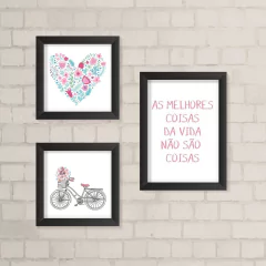 Kit de Quadros Melhores Coisas - comprar online