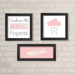 Kit de Quadros Blessed Meninas - comprar online