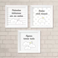 Kit de Quadros Você Nasceu