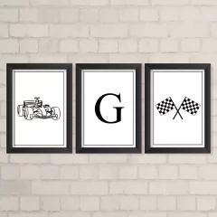 Kit de Quadros Corrida e Inicial - comprar online