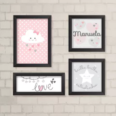 Kit de Quadros Brilha, Brilha Estrelinha - comprar online