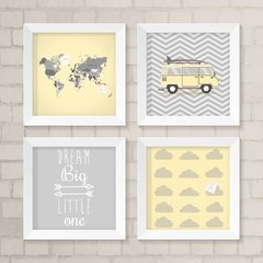 Kit de Quadros Dream Big Little One