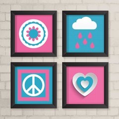 Kit de Quadros Hippie Chic - comprar online