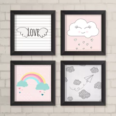 Kit de Quadros Love - comprar online