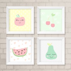 Kit de Quadros Frutinhas
