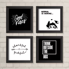 Kit de Quadros Normal is Boring - comprar online