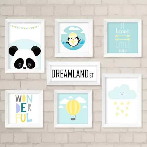 Kit de Quadros Wonderful