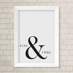 Quadro Casa I Can