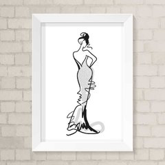 Quadro Casa Vestido