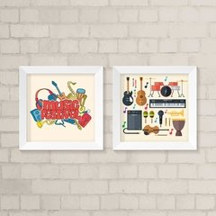 Kit de Quadros Música
