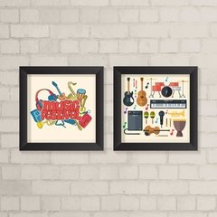 Kit de Quadros Música - comprar online