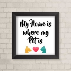 Quadro Casa My Home - comprar online