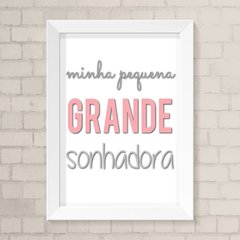 Quadro Infantil Sonhadora