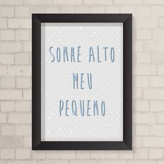 Quadro Infantil Sonhe Alto - comprar online