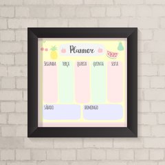 Quadro Planner Frutas - comprar online