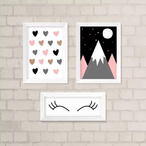 Kit de Quadros Montanhas