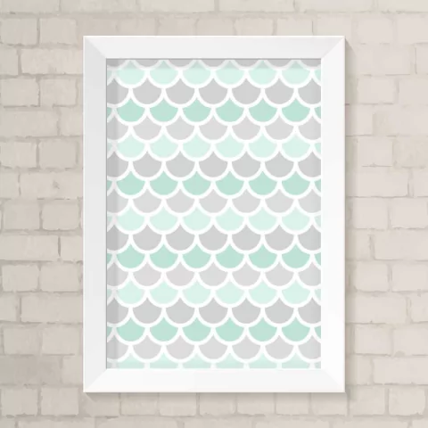 Quadro Infantil Geométrico