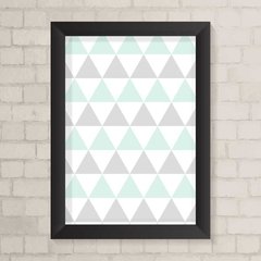 Quadro Casa Geométrico - comprar online