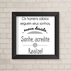Quadro Casa Realize - comprar online