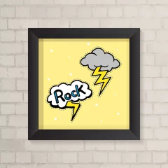 Quadro Infantil Rock - comprar online