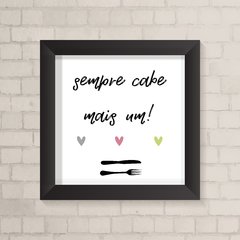 Quadro Casa Sempre Cabe - comprar online