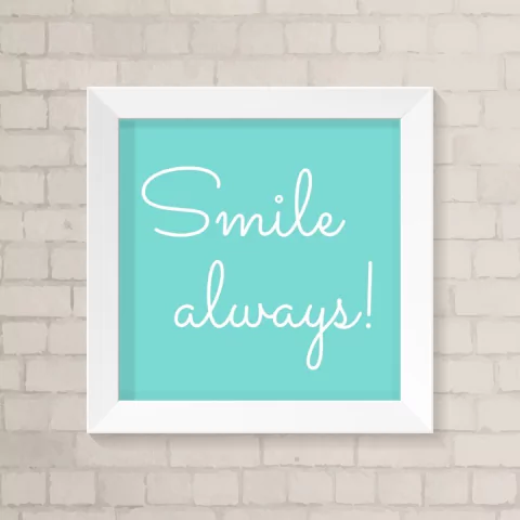 Quadro Casa Smile